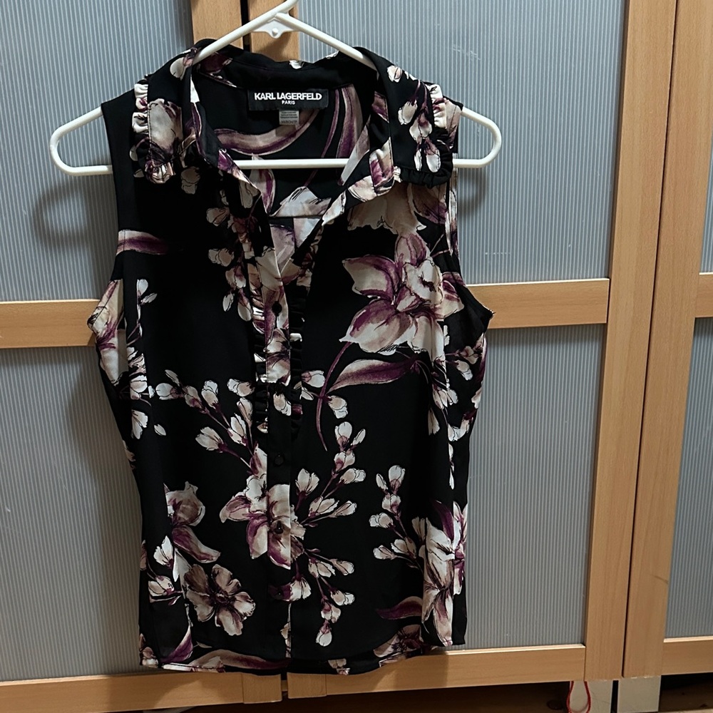 Karl Lagerteld Paris Bella Button Down Blouse XS Stitch Fix